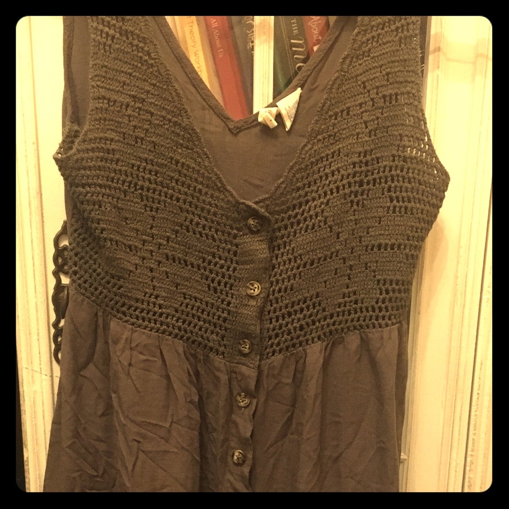 Mini knit dress